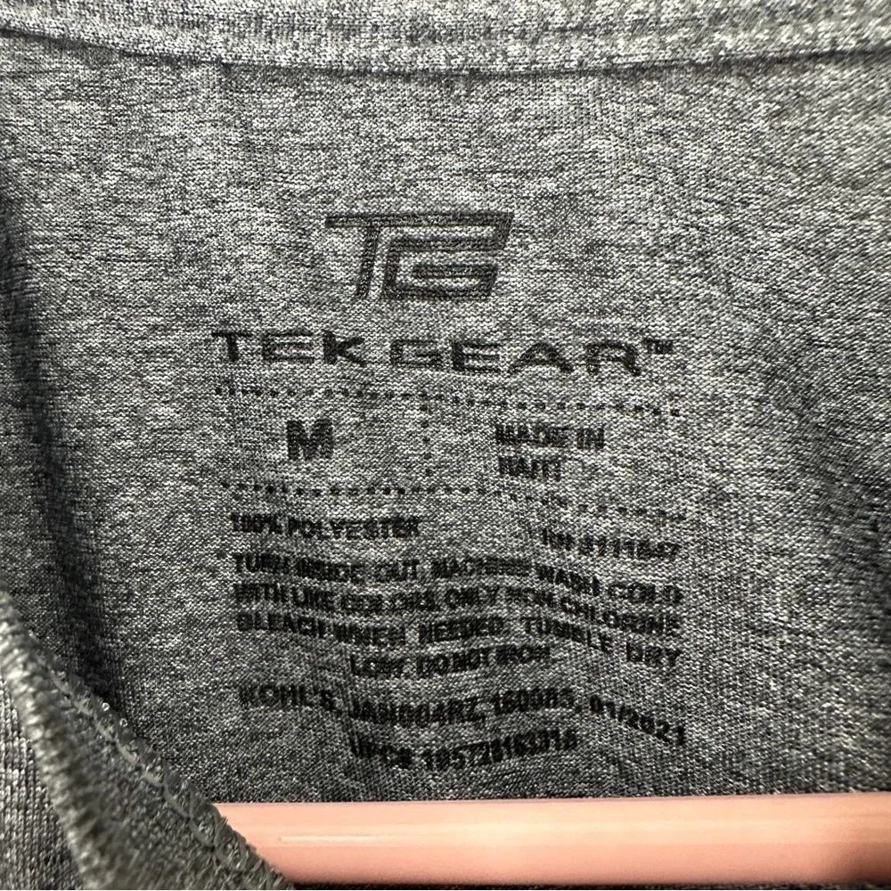 Tek Gear Baseball Graphic T Shirt Youth Boys Size M Gray‎